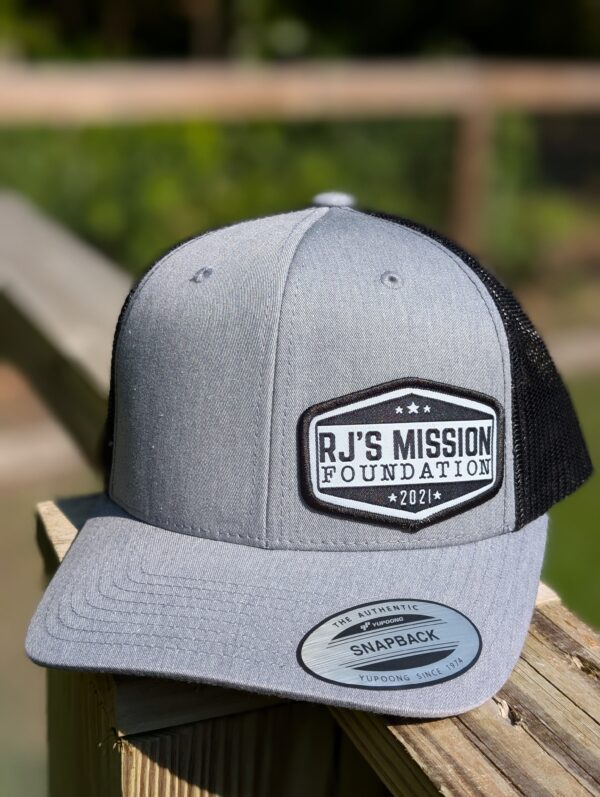 RJ’s Mission Emblem Trucker Hat - Image 4