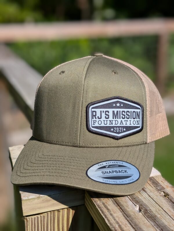 RJ’s Mission Emblem Trucker Hat - Image 3